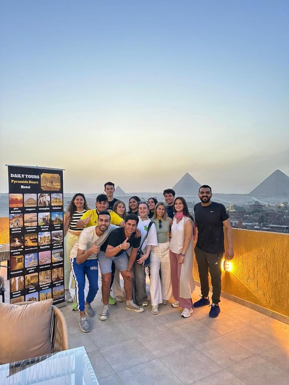Pyramids Heart Hotel Kafrat al Jabal ภายนอก รูปภาพ